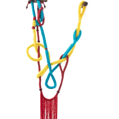 Red Macaw Sculpture - By Cristine Bhadram, 2023