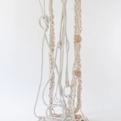 Our Ties Vertical Wall Sculpture, 2023, Manuela Almeida
