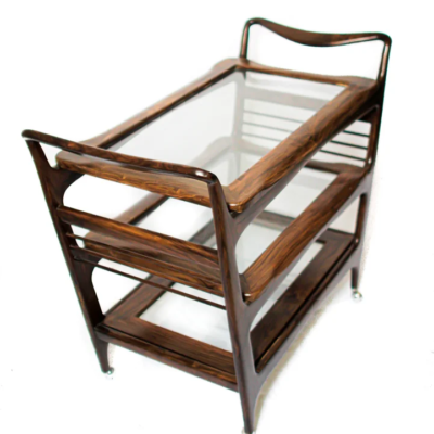 Alternative view of Tea Trolley - By Carlo Hauner & Martin Eisler, 1950